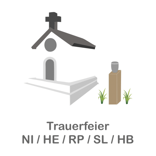 Trauerfeier in Niedersachsen-Hessen-Rheinland-Pfalz-Saarland oder Bremen