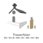 Trauerfeier in Sachsen, Schleswig-Holstein, Berlin, Baden-Württemberg, Bayern, Brandenburg, Hamburg oder Mecklenburg-Vorpommern.
